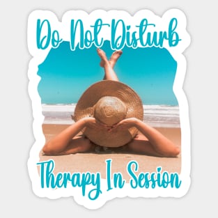 Do Not Disturb, Therapy in Session Sticker